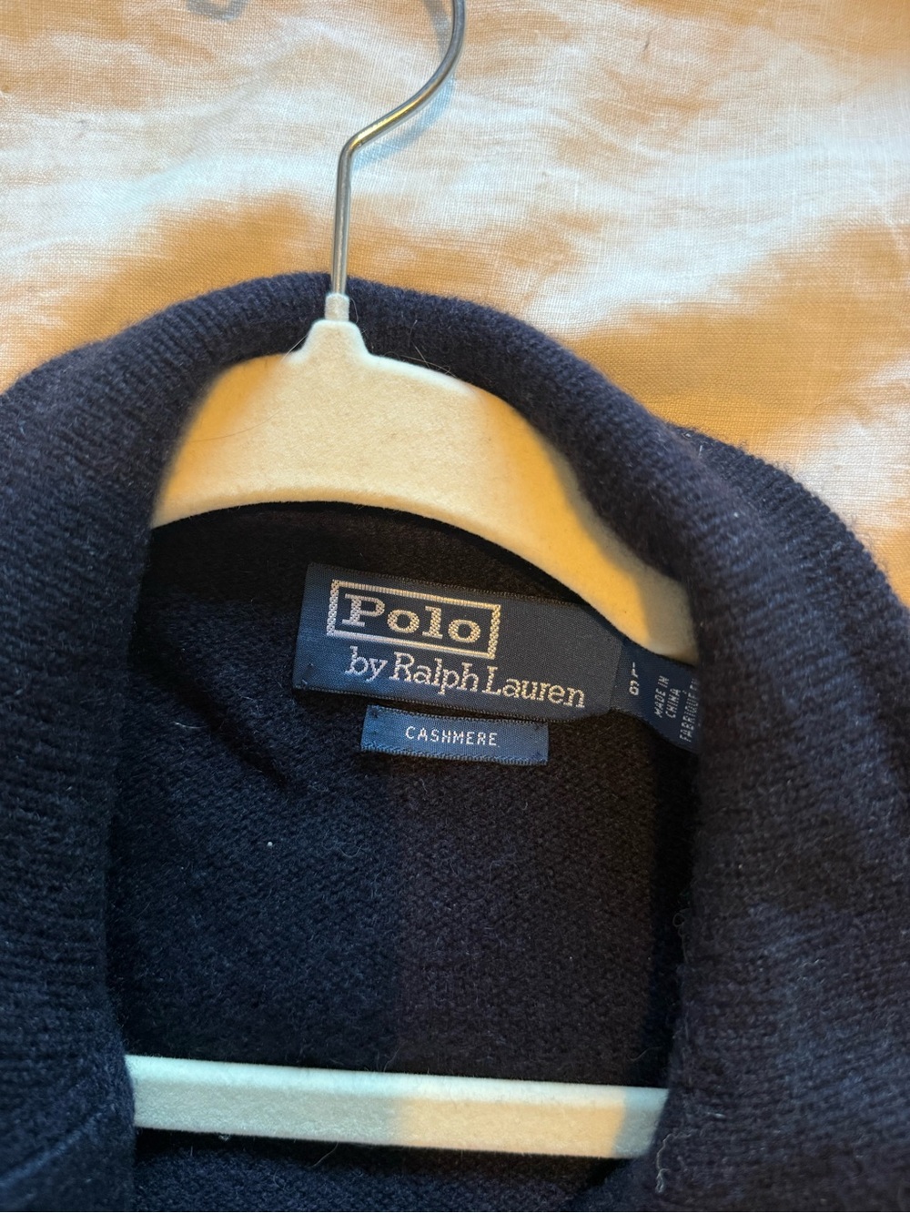 Polo by Ralph Lauren Navy Cashmere Sweater